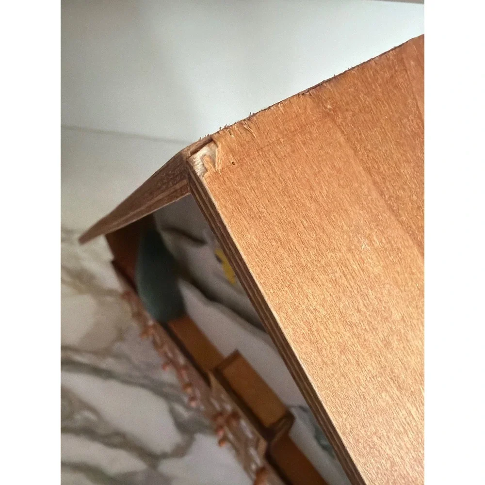 Williams Sonoma Wooden‎ Ski Chalet Advent Calendar 25 Drawers Christmas Decor